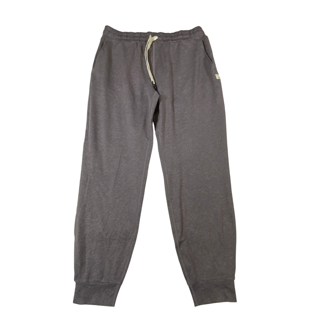 Vuori Performance Joggers Mens Heather Charcoal Grey Athletic Sweatpants Small S